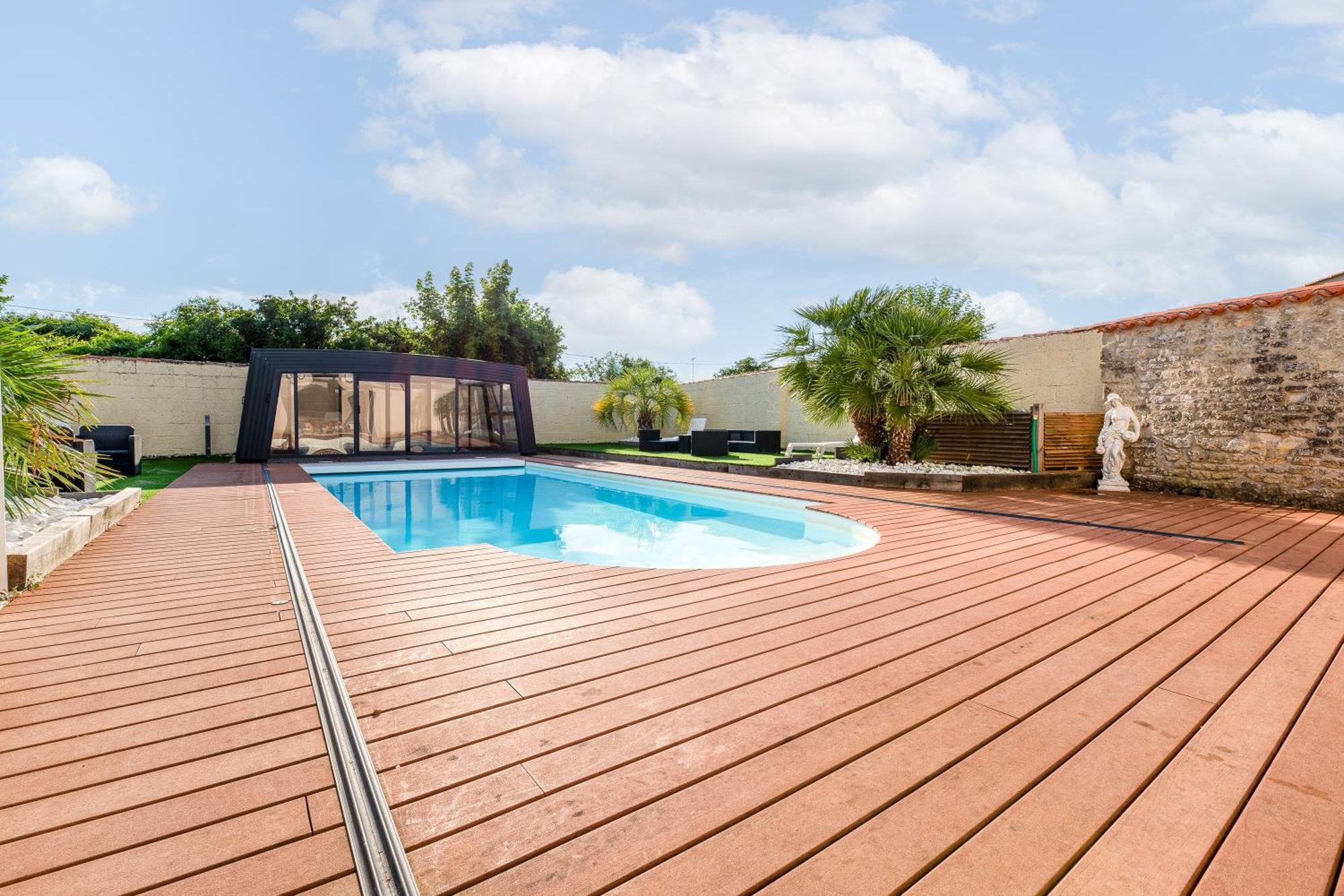 La Maison Paradis - Piscine Privee Et Chauffee Luçon المظهر الخارجي الصورة